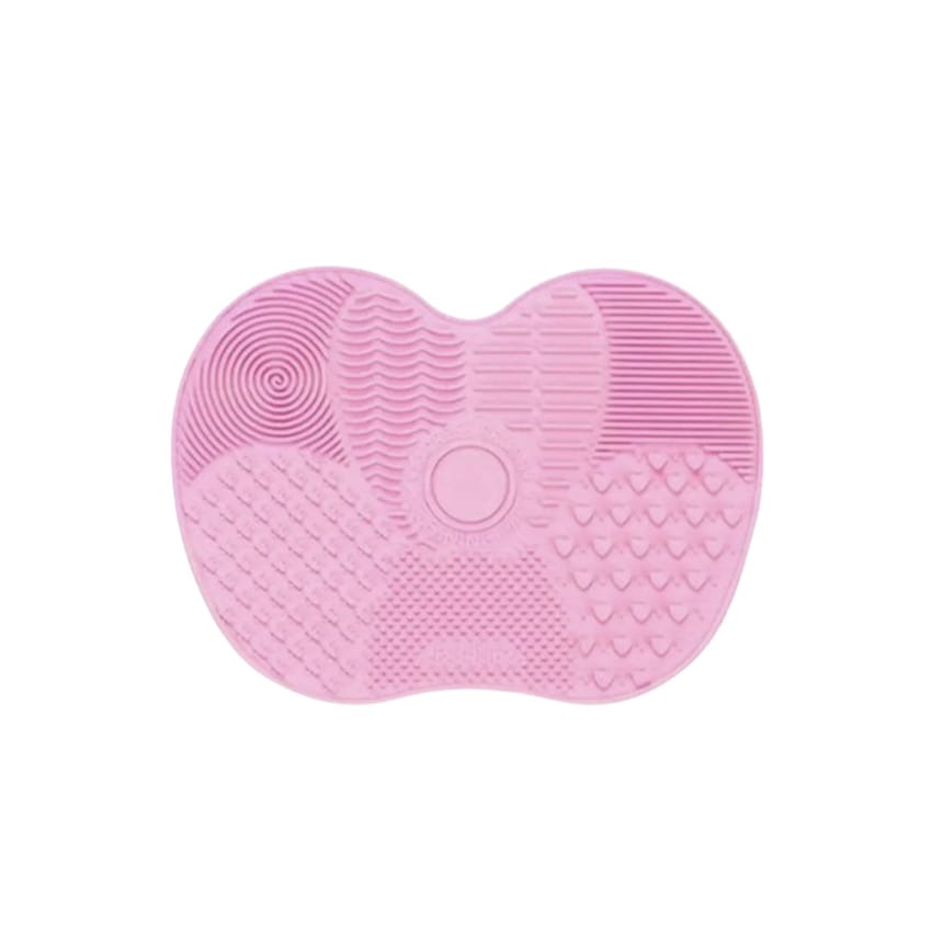 Silicone Apple Scrub Pad With Suction Cup Silicone Scrub Pad Beauty Tool Scrub Pad Makeup Brush Cleaning Pad