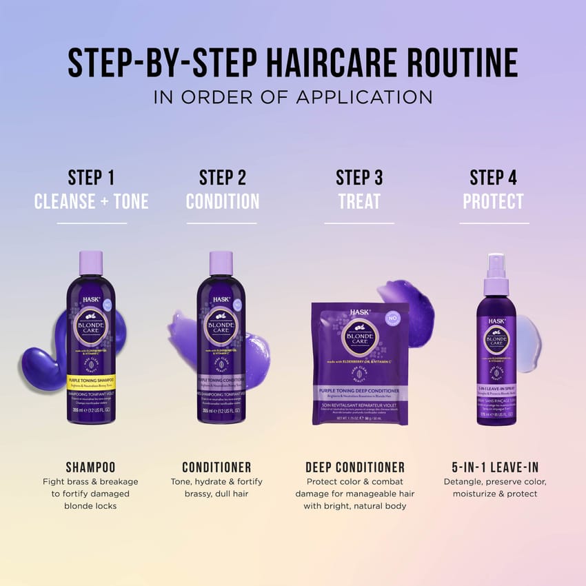 بلسم عميق للتنغيم الأرجواني من هاسك بلوند كير، 50 جم | shampoo-and-conditioner | hair-treatment | silver-shampoo | hask | hair-care | d5% بلسم عميق للتنغيم الأرجواني من هاسك بلوند كير، 50 جم | shampoo-and-conditioner | hair-treatment | silver-shampoo | hask | hair-care | d5%