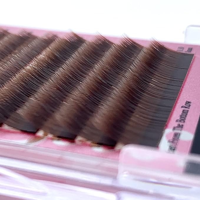 Brown Eyebrow Extensions Matte Individual Eyebrow False Lash | tools | eyebrow