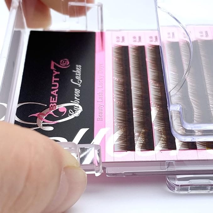 Brown Eyebrow Extensions Matte Individual Eyebrow False Lash | tools | eyebrow
