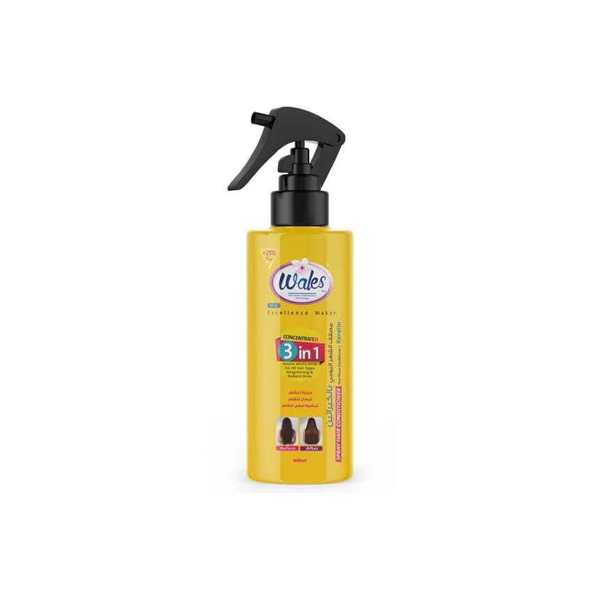بلسم ويلز بخاخ للشعر بالكيراتين 400 مل | hair-treatment | leave-in | hair-care