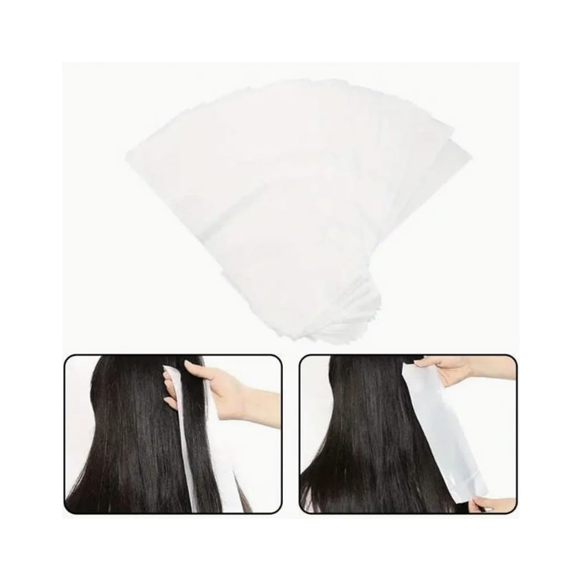 Highlight Sheets Paper Hair Coloring Professional Tools Reusable Foil Alternative Hair Dye Paper Practical Convenient Supplies 50 pieces