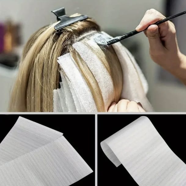 Highlight Sheets Paper Hair Coloring Professional Tools Reusable Foil Alternative Hair Dye Paper Practical Convenient Supplies 50 pieces product thumbnail 3