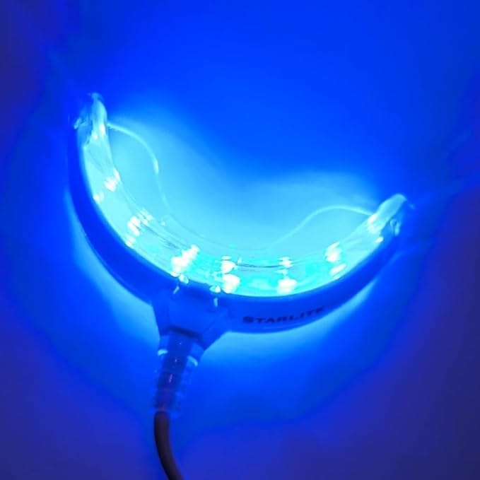 Teeth Whitening Accelerator Light, 16x Powerful Blue LED Light Mouth Tray, Teeth Whitening Machine for Home Use, Connected with USB-C Teeth Whitener Light Gum Tray product thumbnail 2