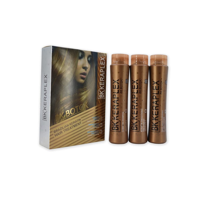 Kit Protien Keratin KeraPlex Extreme Hair Streight Treatment 3x100ml