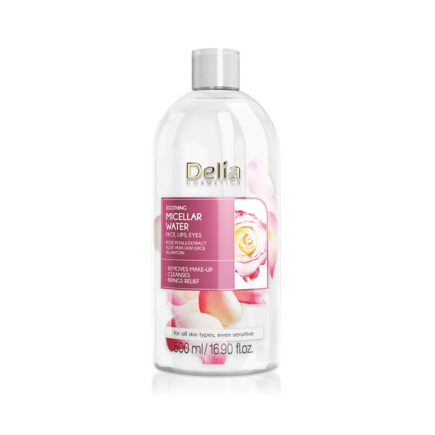 Delia Soothing Micellar Water 500ml - Rose