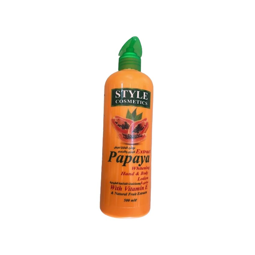 Style Cosmetics Papaya Hand Body Hand Lotion 500ml