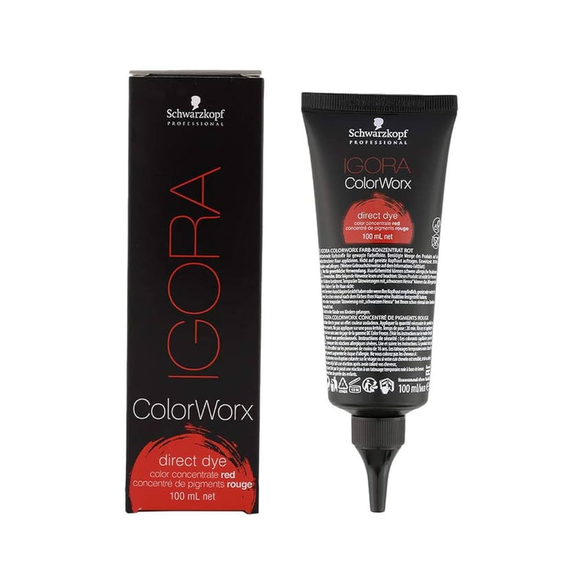 Schwarzkopf IGORA ColorWorx Direct Dye (Color Concentrate Red) 100ml