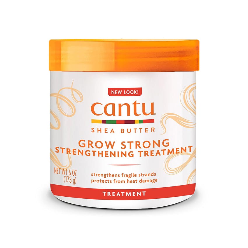 علاج تقوية قوي بزبدة الشيا من كانتو، 6 أونصة، 173 مل | hair-mask | hair-treatment | cantu | hair-care