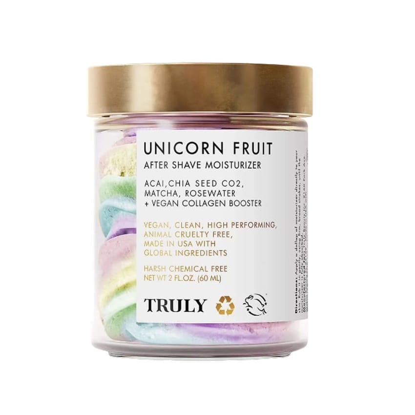 Truly Unicorn Fruit After Shave Moisturizer Post-Shave Skin Soother 60ml
