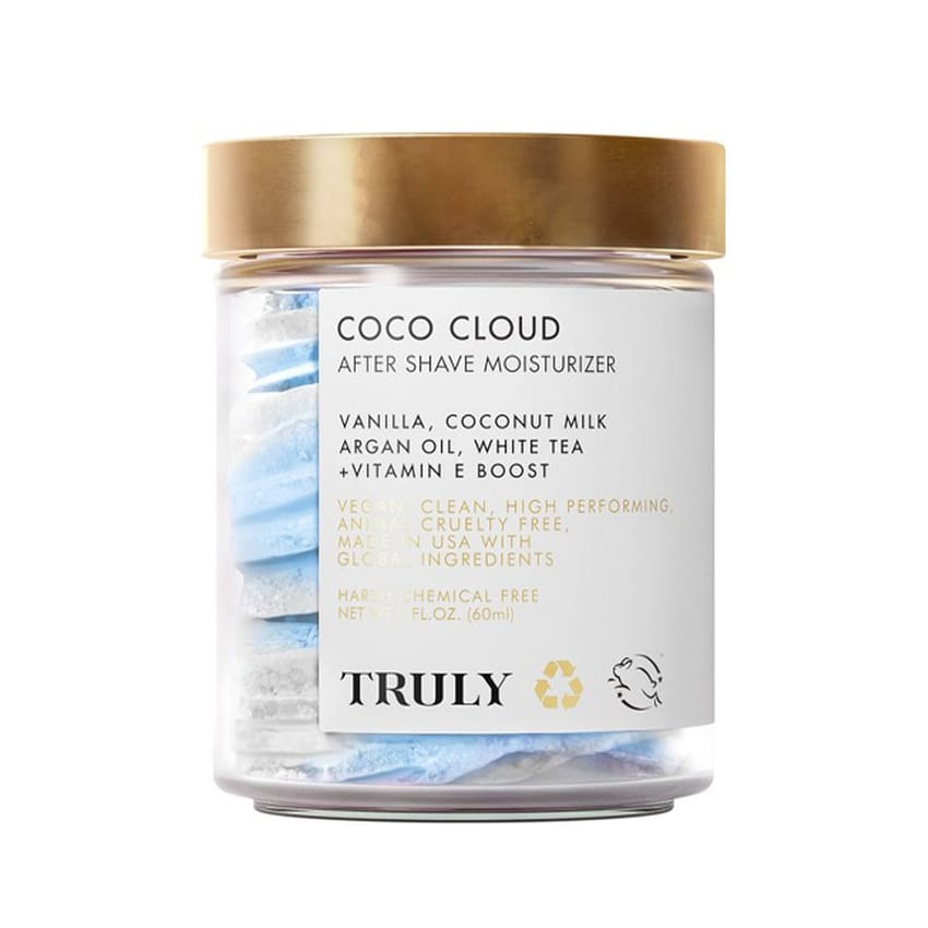 Truly Coco Cloud After Shave Moisturizer Super-Softening After Shave Butter 60ml