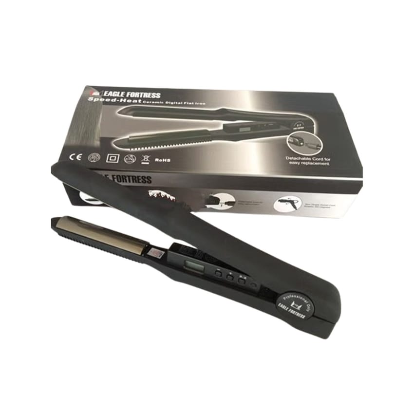 Eagle Fortress Original USA Staighteher Speed Heat Ceramic Digital Flat Iron