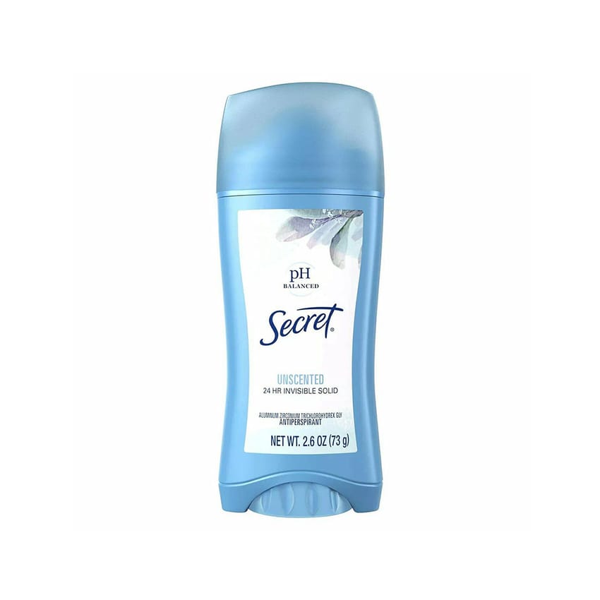 مزيل العرق سيكريت Sld Inv Unscnted حجم 2.6z سيكريت غير معطر | deodorant | body-care