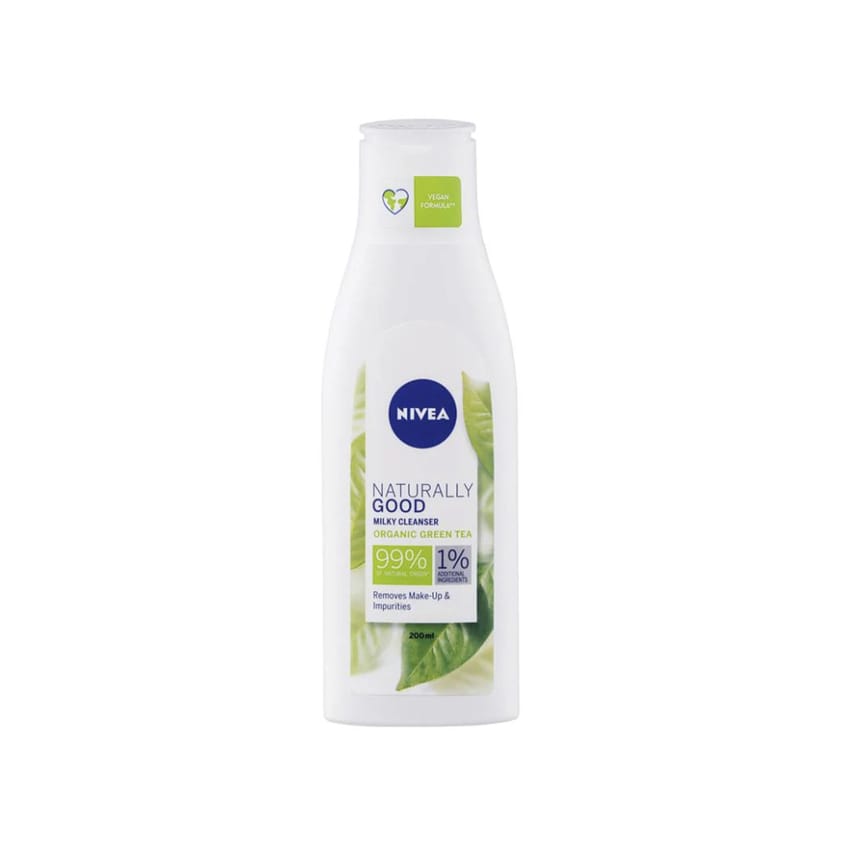 نيفيا حليب التنظيف المرطب بالشاي الأخضر العضوي الطبيعي 200 م | face-cream | hand-cream | body-cream | body-care | skin-care | nivea