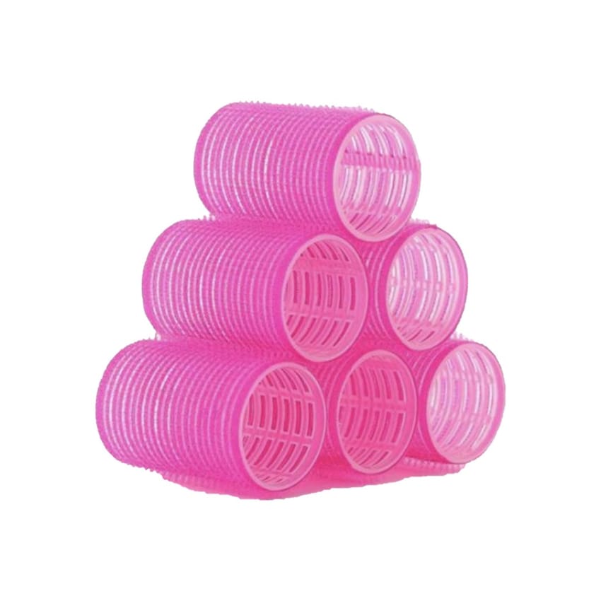6 Self-Adhesive Hair Curling Rollers Clips Set With 6pcs Hair Curlers Self Grip Holding Rollers And 3pcs Hair Clips DIY Hairdressing Curlers product thumbnail 2