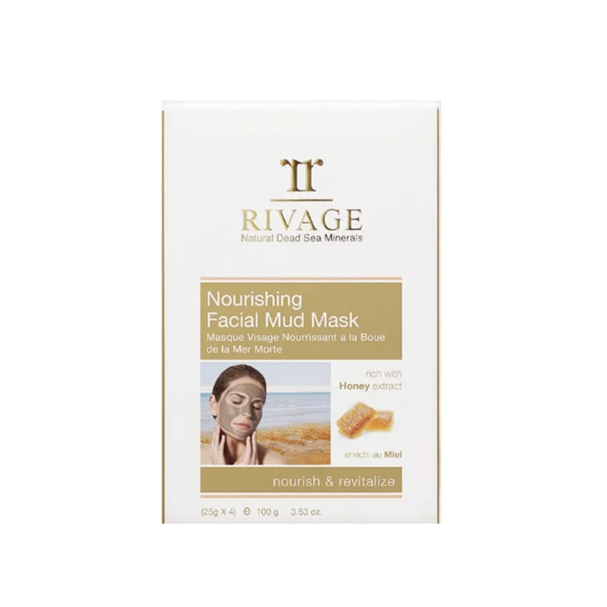 ريفاج قناع طين البحر الميت للتقشير في أكياس بخلاصة العسل 25 | skin-treatment | dead-sea | skin-care | rivage