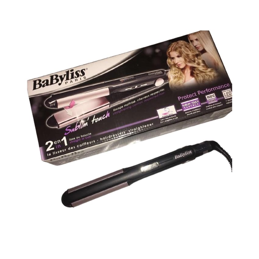 Babyliss 2 in 1 Hair Curler - ST230SDE, Gray Details