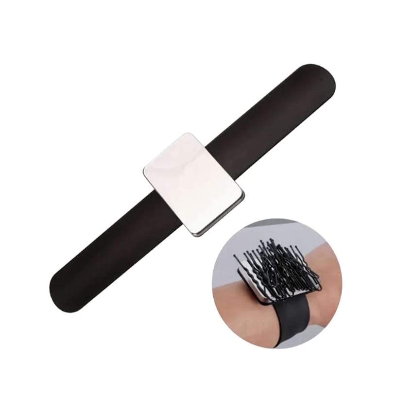 حامل دبوس بوبي مغناطيسي - يحمل دبابيس ومشابك معدنية في متناو | tools | hair-tools
