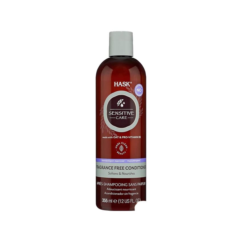 Hask Sensitive Care Fragrance Free Conditioner 355ml | shampoo-and-conditioner | hair-treatment | hask | hair-care | d5%