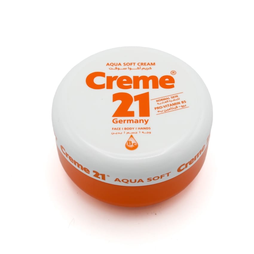 Creme 21 Aqua Soft Cream with Vitamin B5  - Face | Body | Hands 150ml product thumbnail 2