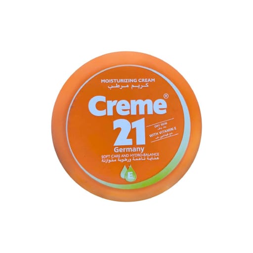 كريم 21 كريم مرطب للبشرة الجافة بفيتامين ه | face-cream | hand-cream | body-cream | body-care