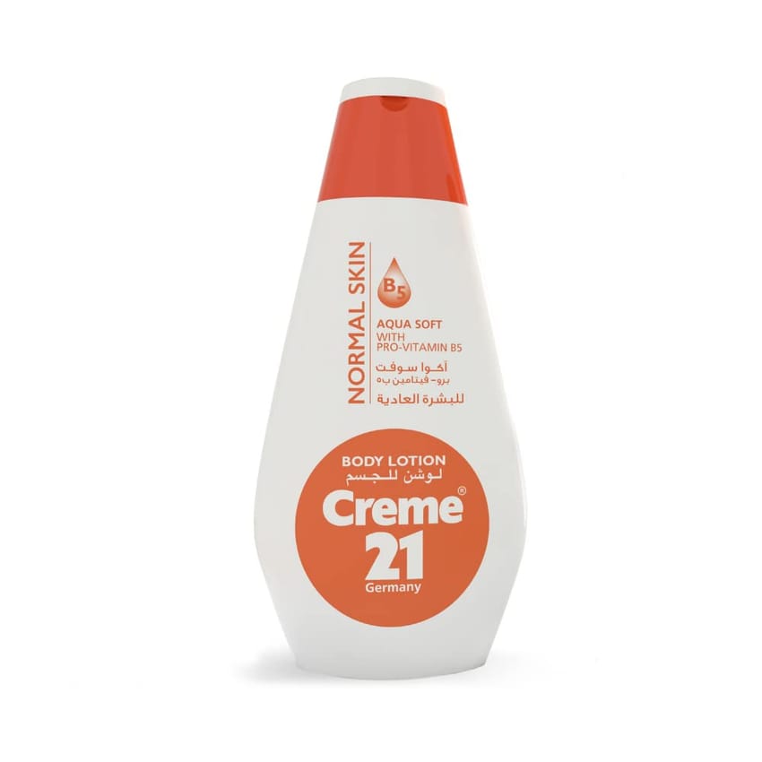 Creme 21 - Body Lotion Aqua Soft for Normal Skin  With Pro-Vitamin B5