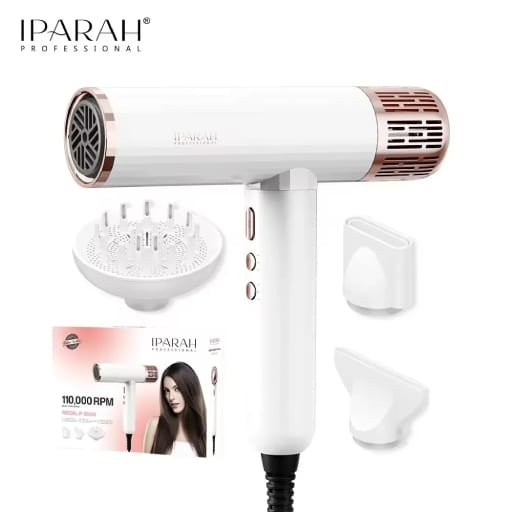 IPARAH Hair Dryer Professional Blow Dryer Negative Ion Hair Care Blow Dryers Brushless Motor 110000 RPM Barber Salon Tools P-385 product thumbnail 2