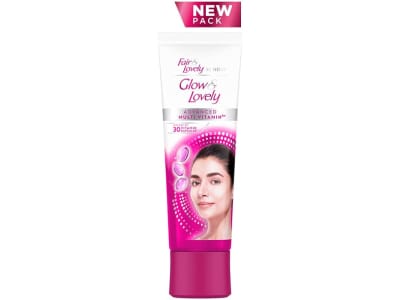 Glow & Lovely Advanced Multivitamin, Brightening Face Moisturizer Cream, 110G, For Glowing Skin, With Vitamin E, C & Niacinamide, Spf 15.