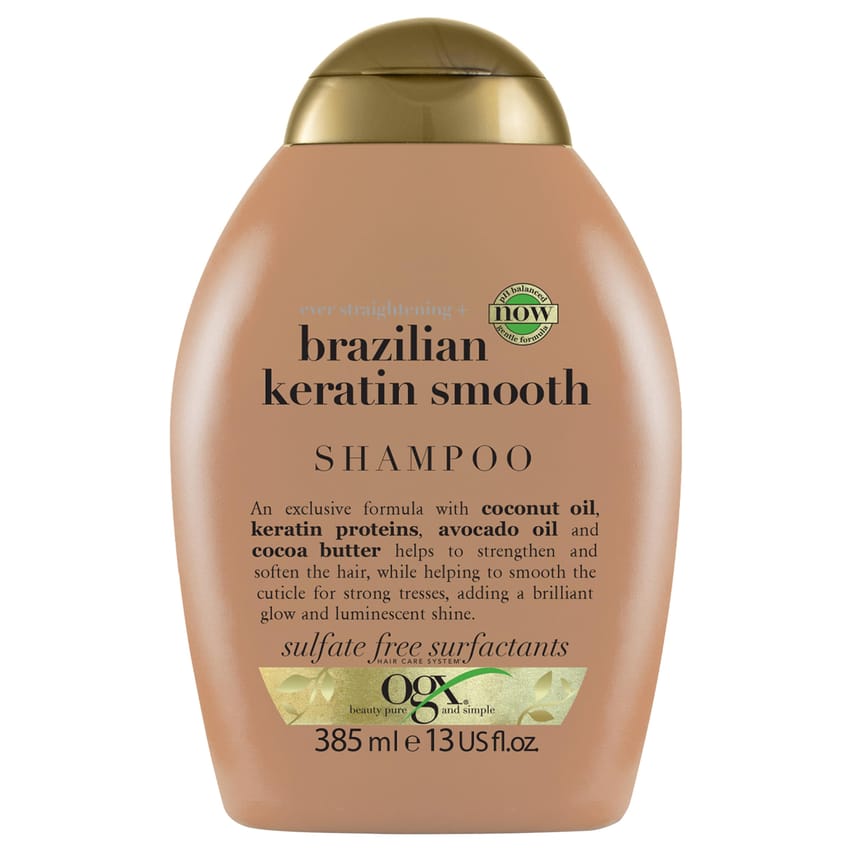 OGX Ever Straightening Brazilian Keratin Smooth Shampoo 385 ml