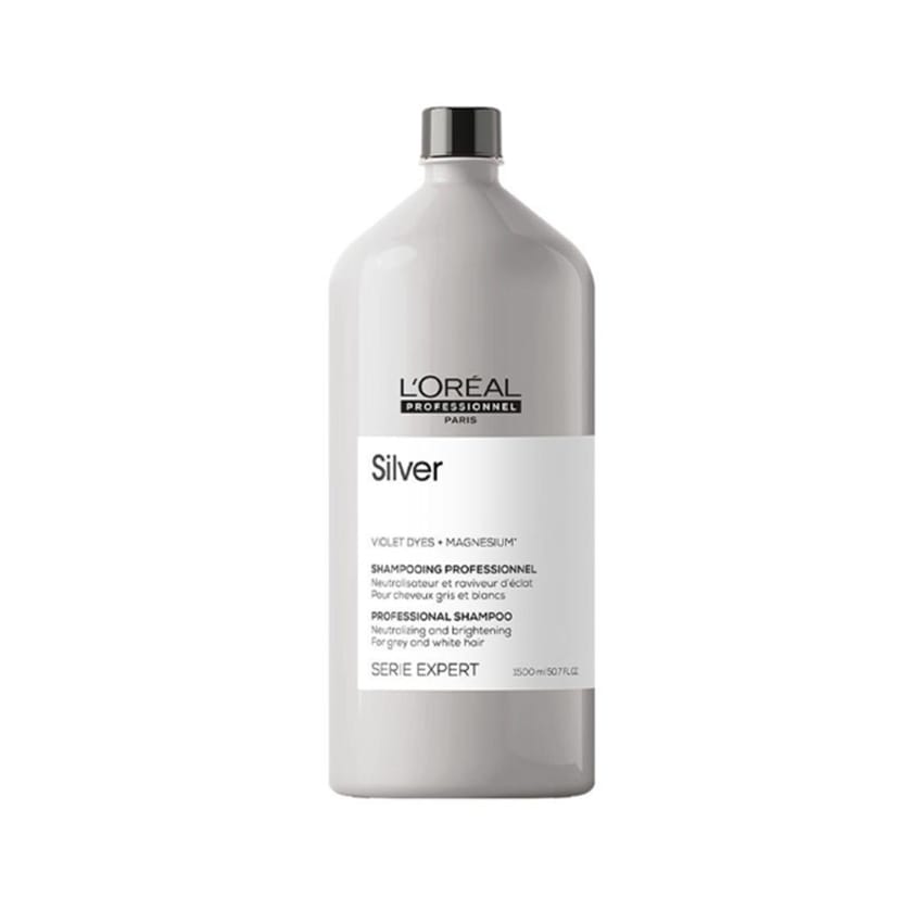 شامبو لوريال سيري اكسبيرت سيلفر 1500 مل | shampoo-and-conditioner | hair-treatment | silver-shampoo | loreal | hair-colour
