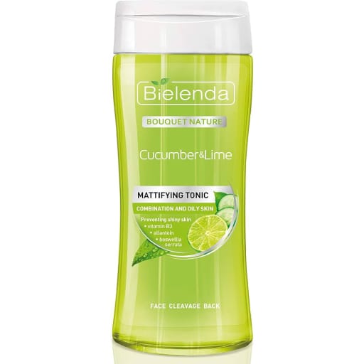 Bielenda - CUCUMBER & LIME Mattifying Tonic for Combination and Oily Skin 200ml