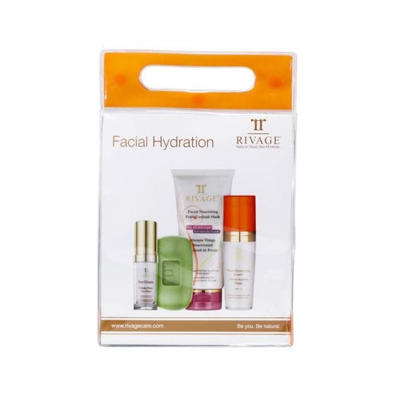مجموعة ريفاج لترطيب الوجه مجموعة ترطيب البشرة طويلة الأمد لل | dead-sea | skin-care | rivage