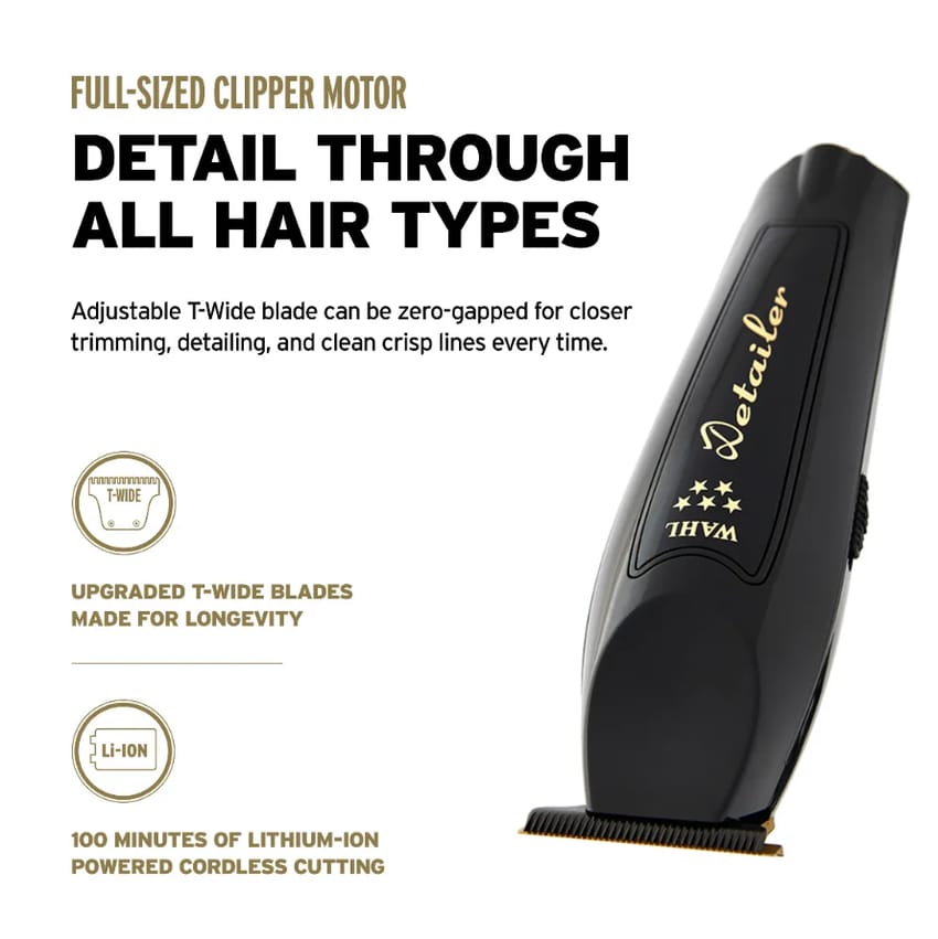 Wahl Cordless Barber Combo The Ultimate Blending Clipper The Ultimate Cordless Trimmer product thumbnail 5