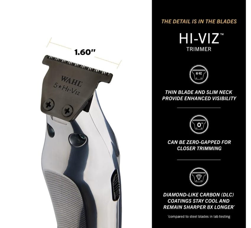 Wahl Hi-Viz Trimmer High Visibility All Metal product thumbnail 3