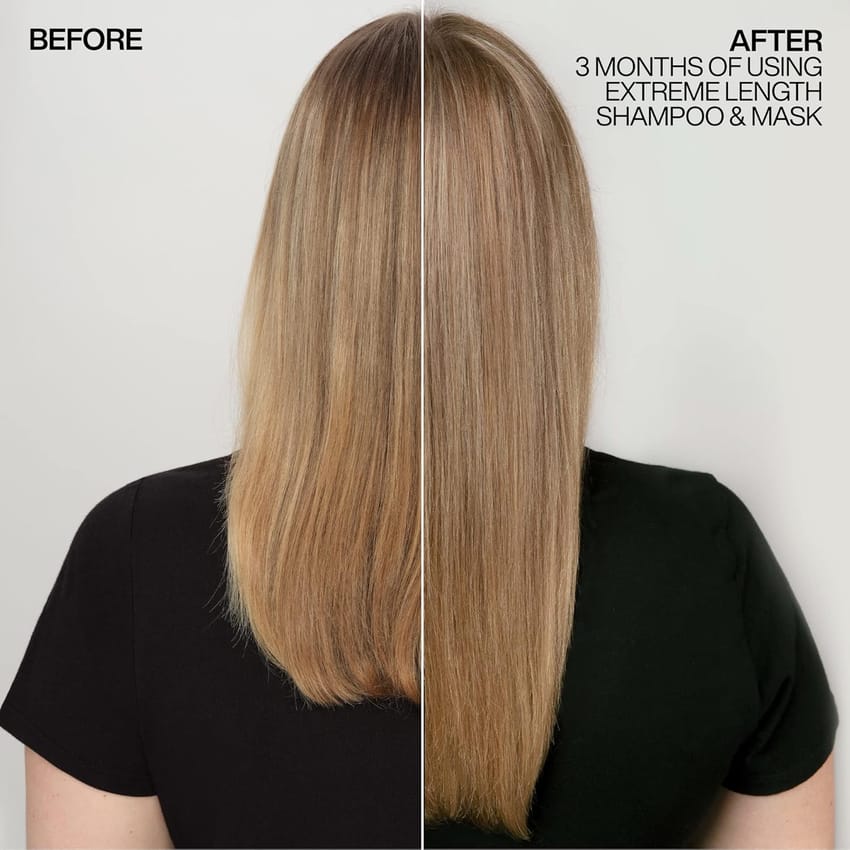 Redken Extreme Length Treatment Mask | Rinse-Out Hair Mask with Biotin & Castor Oil | For Hair Growth 250ml product thumbnail 6