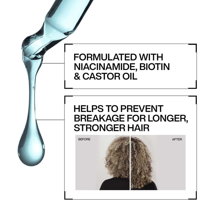 Redken Extreme Length Treatment Mask | Rinse-Out Hair Mask with Biotin & Castor Oil | For Hair Growth 250ml product thumbnail 4