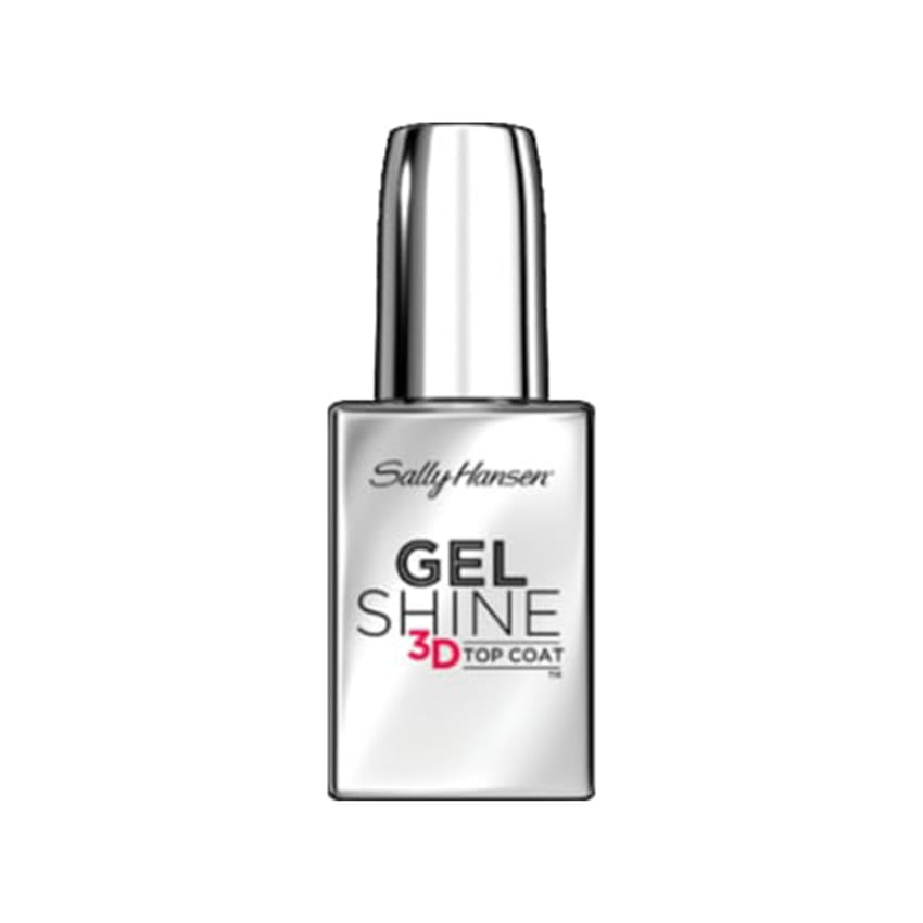 Sally Hansen Gel Shine 3D Top Coat Clear 0.45 Ounce (13.3ml)