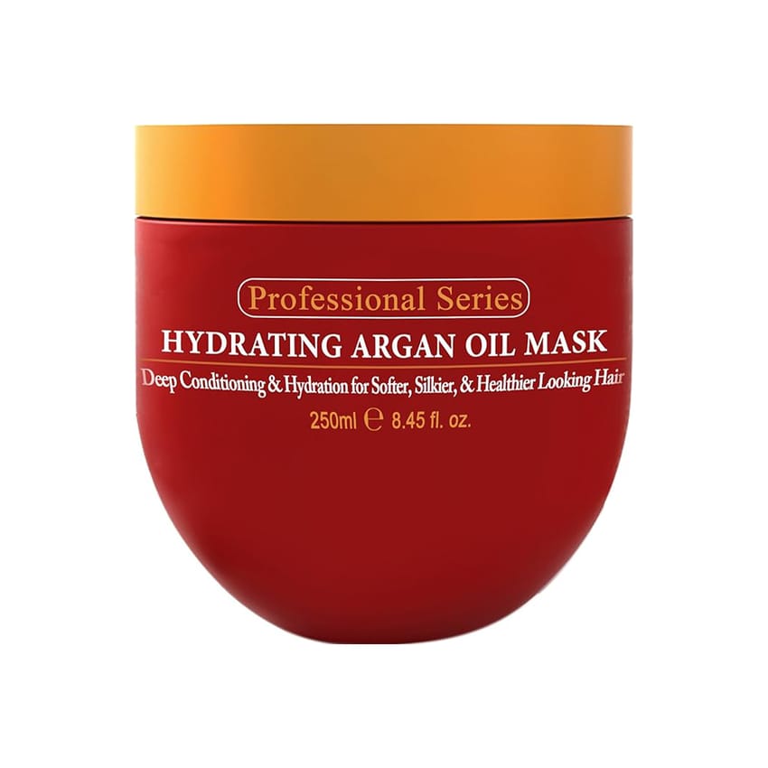 Arvazallia Hydrating Argan Oil Hair Mask and Deep Conditioner for Dry or Damaged Hair 8.45 Oz 250ml