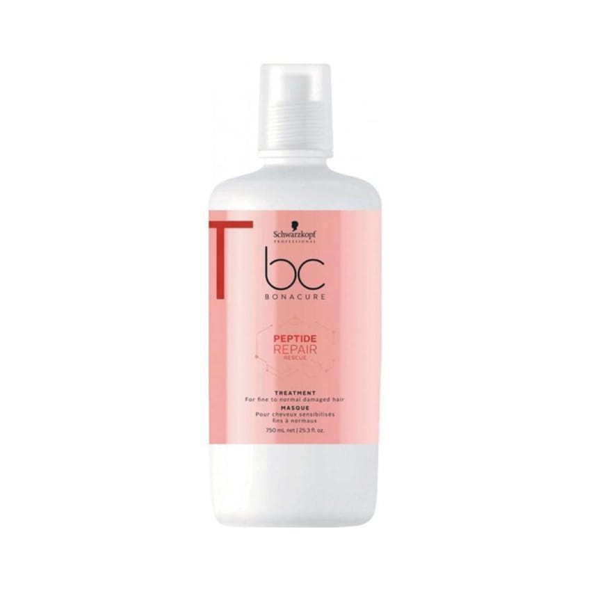 SCHWARZKOPF BONACURE PEPTIDE REPAIR RESCUE TREATMENT 750ML