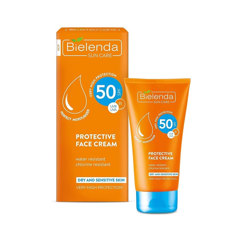 Bielenda SUN CARE Protective Face Cream SPF 50-50ml - Bielenda Sunscreen Face Cream 50ml