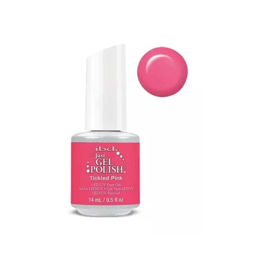 طلاء جل IBD Just Tickled Pink 14 مل | nail-gel | gel-color | ibd