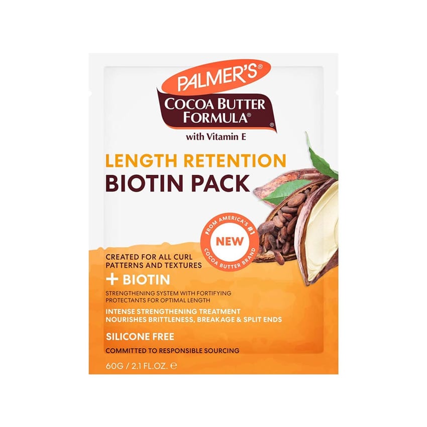 Palmer's Cocoa Butter & Biotin Length Retention Biotin Pack, | hair-growth-density | hair-care | palmers