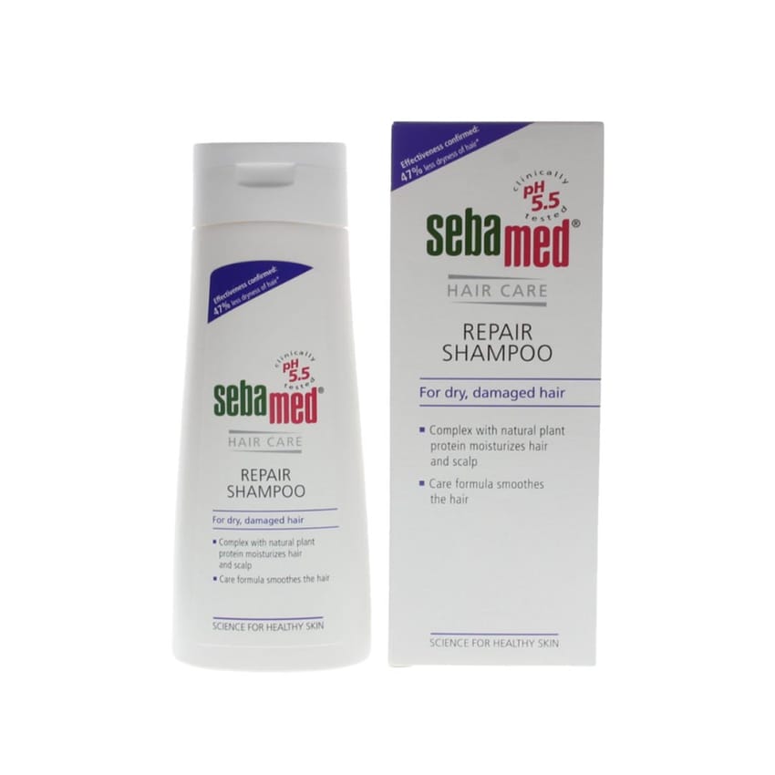 SebaMed Repair Shampoo For Dry, Damaged Hair 200Ml | shampoo-and-conditioner | hair-care | sebamed