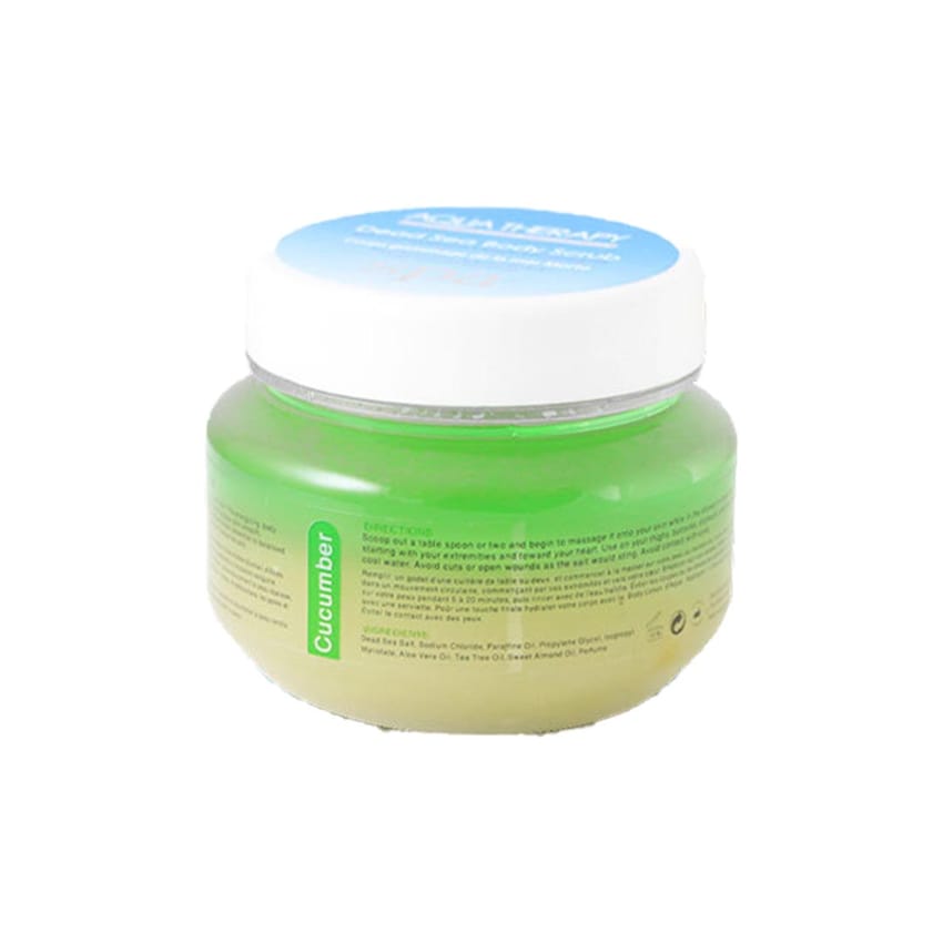 Aqua Therapy Dead Sea Body Scrub (Cucumber) 360g