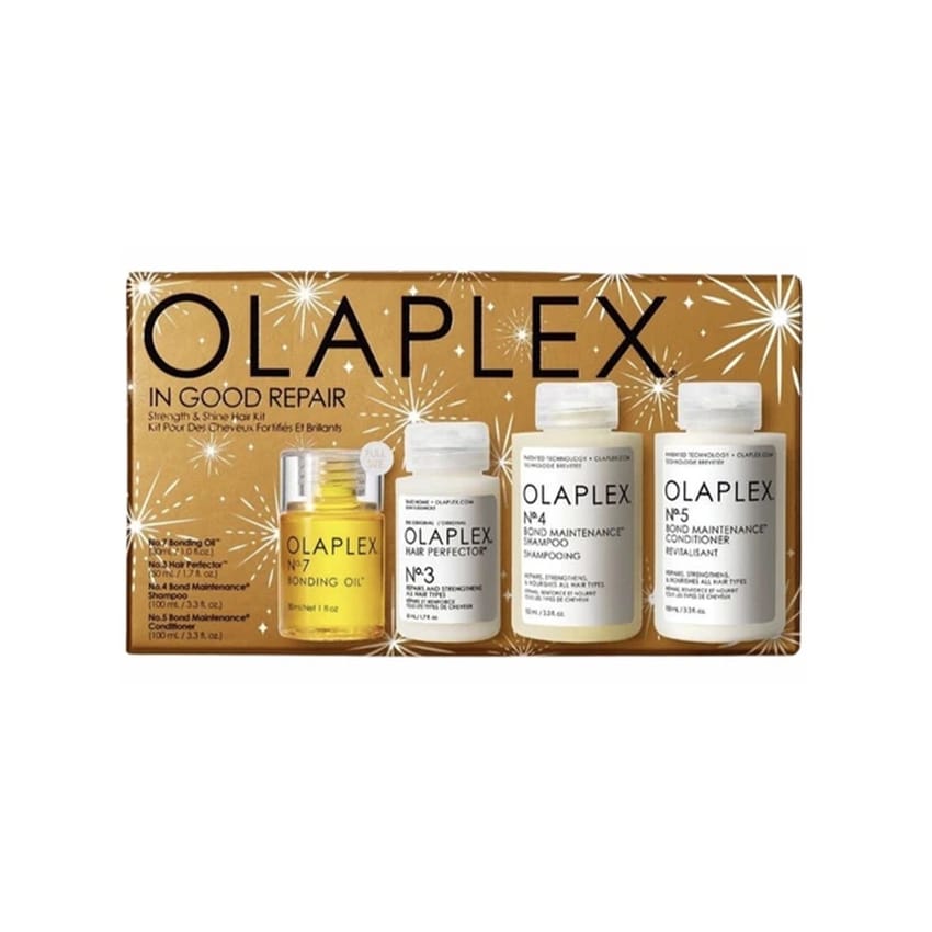 Olaplex Kit In Good Repair No. 7 Bonding Oil No.3 50mL + No.4 Shampoo 100mL + No.5 Conditioner 100mL + No.7 Oil 30mL