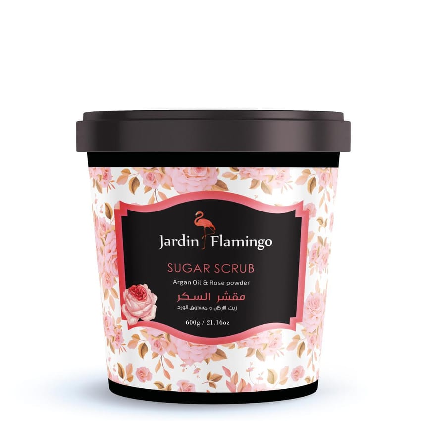 Sugar Body Scrub Jardin Flamingo 600g (Choose Flavour) product thumbnail 5