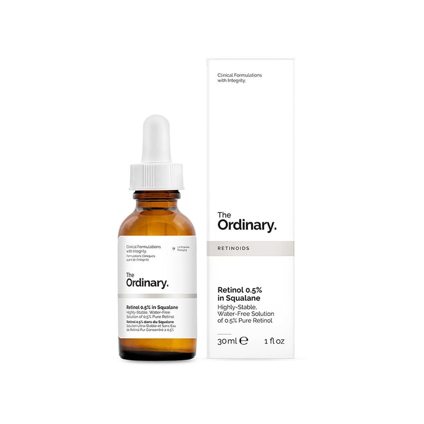 ذا اورديناري ريتينول 0.5 في سكوالين - 30 مل | skin-serum | face-moisture | skin-care | ordinary
