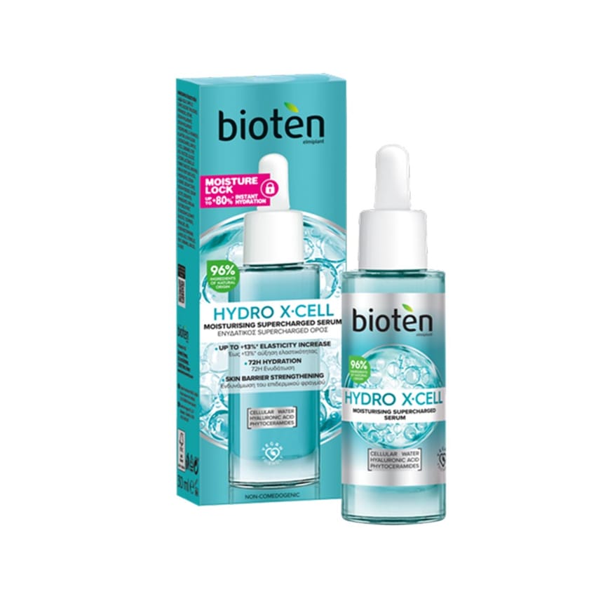 Bioten Hydro X∙Cell Supercharged Serum 72H Hydration 30ml | skin-serum | face-moisture | skin-care | bioten