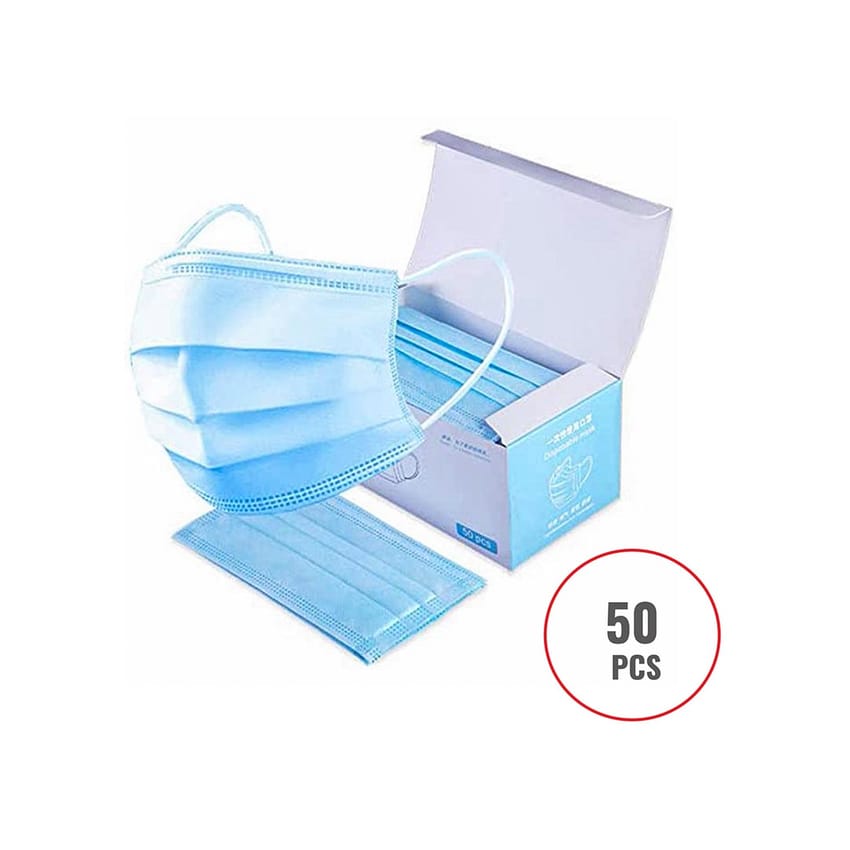 Face Mask Disposable 3ply 50 pieces