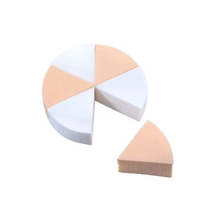 Makeup Cosmetic Wedge Triangle Facial Sponge Applicator